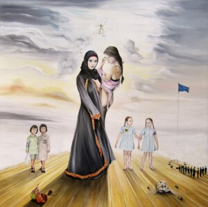 150cm x 150cm, Öl auf Leinen / oil on linen