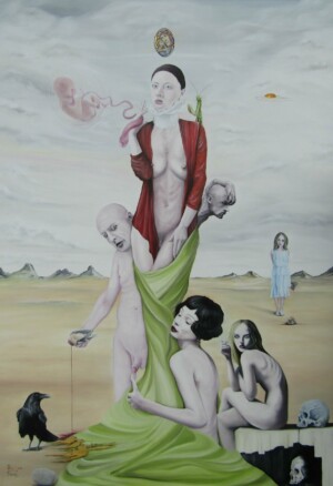 200cm x 140cm, Öl auf Leinen / oil on linen