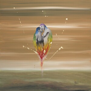 75cm x 75cm, Öl auf Leinen / oil on linen