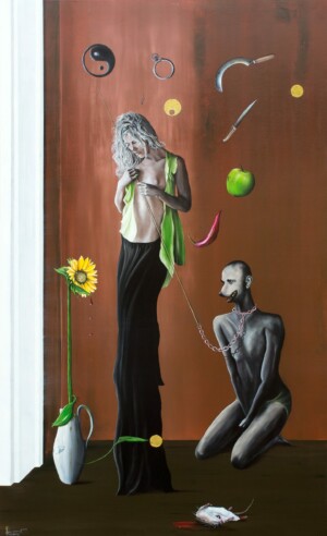 178cm x 110cm, Öl auf Leinen / oil on linen