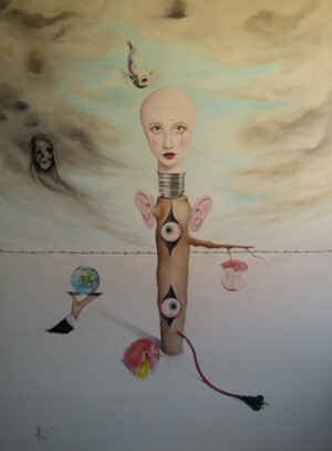 150cm x 110cm, Öl auf Leinen / oil on linen