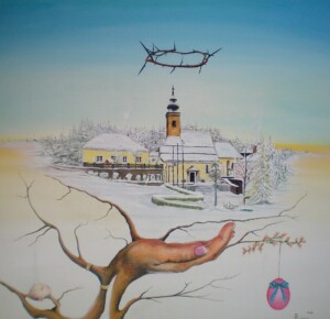 75cm x 75cm, Öl auf Leinen / oil on linen