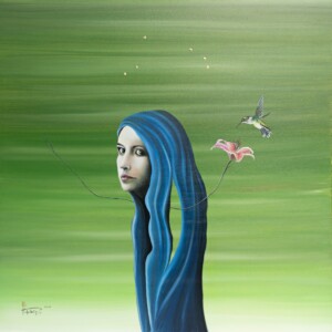 75cm x 75cm, Öl auf Leinen / oil on linen