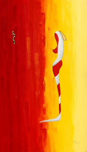 140cm x 85cm, Acryl auf Leinen / Acrylic on linen