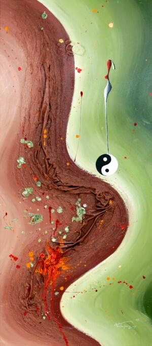 100cm x 70cm, Acryl auf Leinen / Acrylic on linen