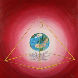 75cm x 75cm, Acryl auf Leinen / Acrylic on linen