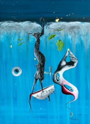 65cm x 75cm, Acryl auf Leinen / Acrylic on linen