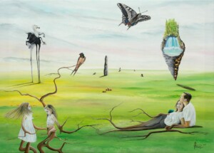 120cm x 90cm, Öl auf Leinen / Oil on linen