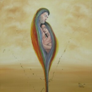 75cm x 75cm , Öl auf Leinen / oil on linen