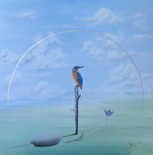 75cm x 75cm, Öl auf Leinen / oil on linen