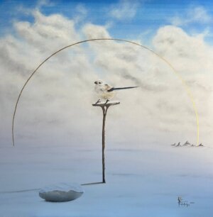 75cm x 75cm, Öl auf Leinen / oil on linen
