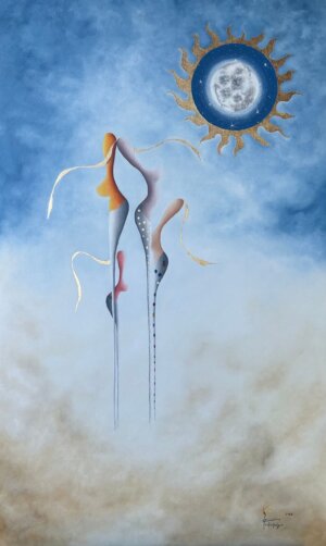 95cm x 55cm, Öl auf Leinen / oil on linen